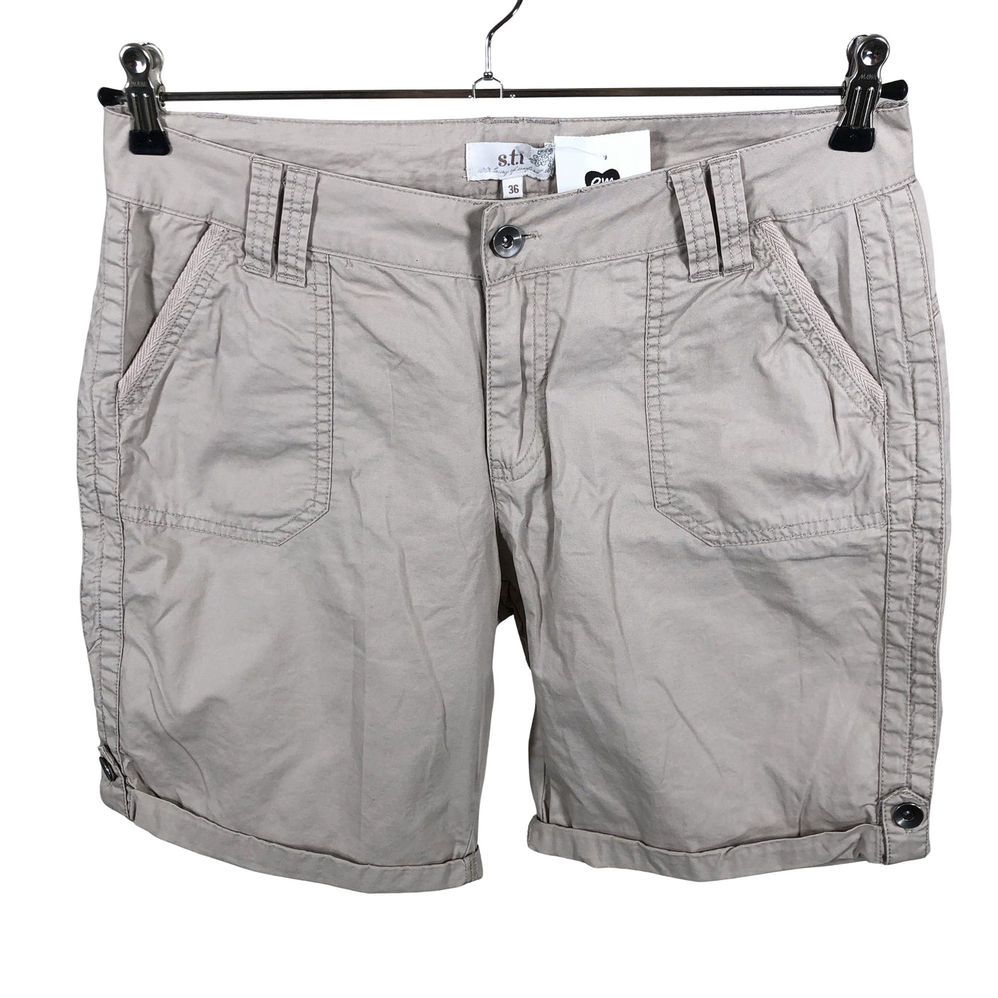 Unisex S.T.I - Shorts, size 36 - Beige (1)