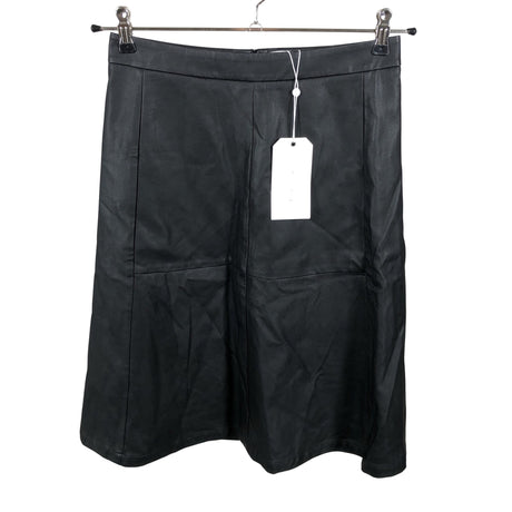 Unisex Part two - Leather skirt, size 34 - Black ()