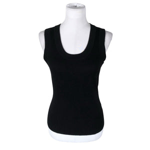 Unisex Your Face - Knit vest, size 36 - Black (1)