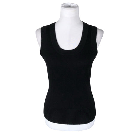 Unisex Your Face - Knit vest, size 36 - Black ()
