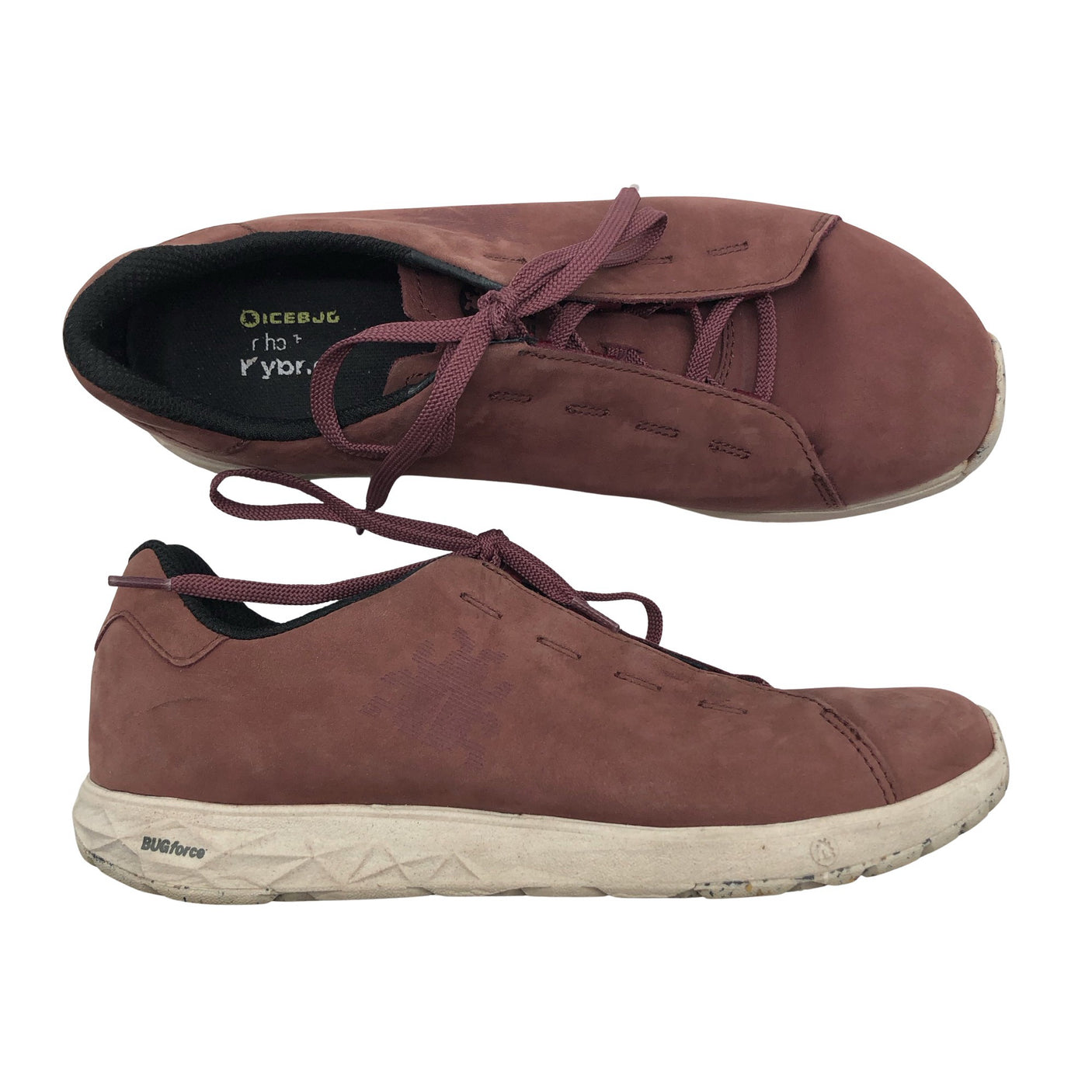 Unisex Icebug - Casual sneakers, size 40 - Wine red (1)