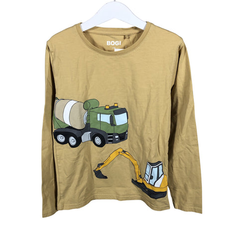 Unisex Bogi - Tricot shirt, size 134 - 140 - Yellow ()
