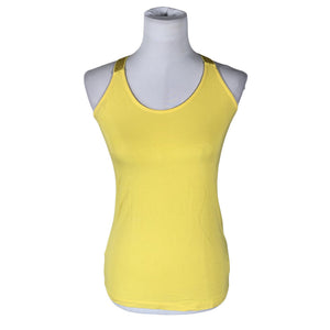 Unisex Summum Woman - Tricot tank top, size 36 - Yellow (1)