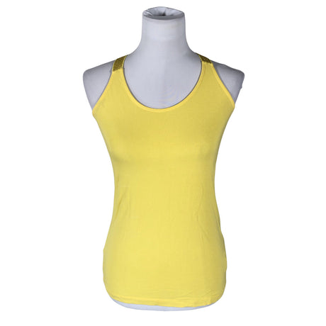 Unisex Summum Woman - Tricot tank top, size 36 - Yellow ()