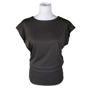 Unisex Ommellinen - Sports shirt, short sleeve, size 34 - Gray (1)