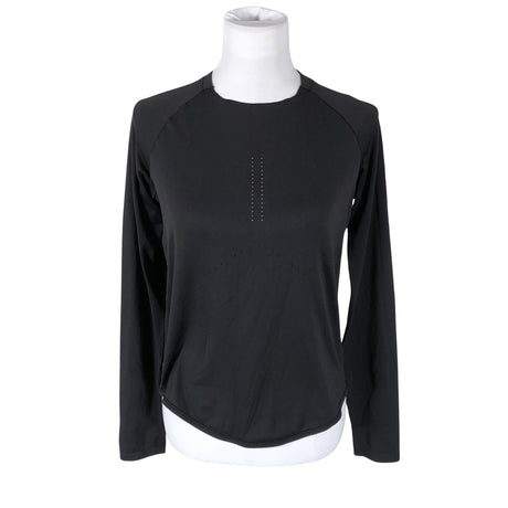Unisex Gymshark - Sports shirt, long sleeve, size 36 - Black ()