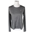 Unisex Nike - Sports shirt, long sleeve, size 38 - Gray ()