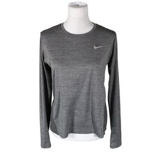 Unisex Nike - Sports shirt, long sleeve, size 38 - Gray (1)