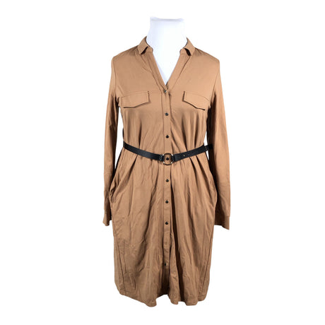 Unisex Comma - Tricot dress, size 42 - Brown ()