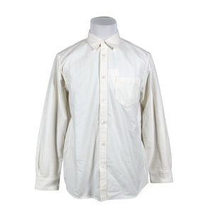 Unisex Muji - Flannel shirt, size M - Natural white (1)