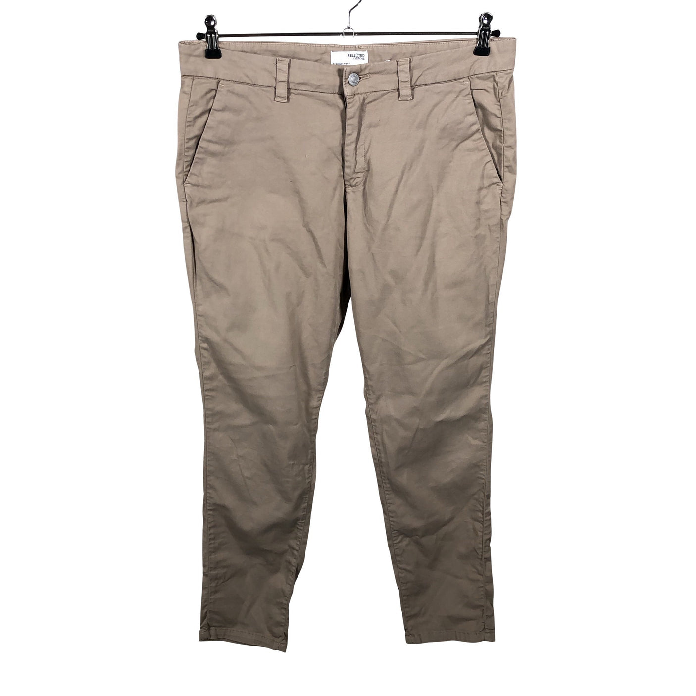 Unisex Selected - Chinos, size 42 - Beige (1)