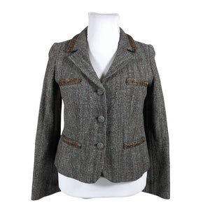 Unisex Gerard Darel - Jacket, size 44 - Gray (1)