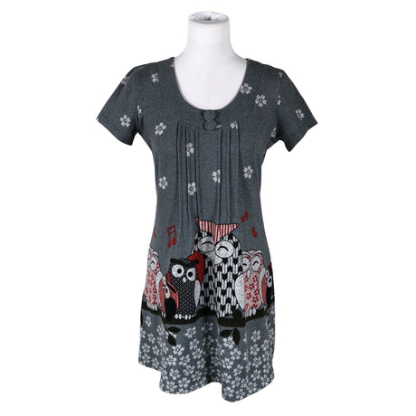 Unisex Purplish London - Knit dress, size 38 - Gray ()