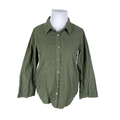 Unisex Lind - Collared shirt, size 38 - Green ()