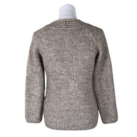 Unisex Yera - Cardigan, size 36 - Brown (2)