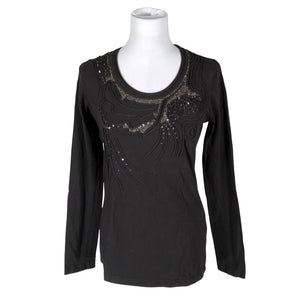 Unisex Bandolera - Tricot shirt, size 40 - Brown (1)