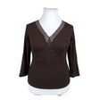 Unisex Bravissimo - Tricot shirt, size 42 - Brown ()