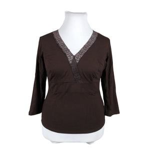 Unisex Bravissimo - Tricot shirt, size 42 - Brown (1)