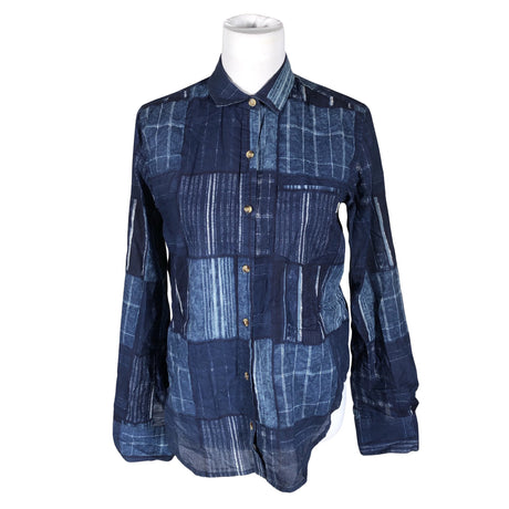 Unisex Obey - Collared shirt, size 46 - Blue ()