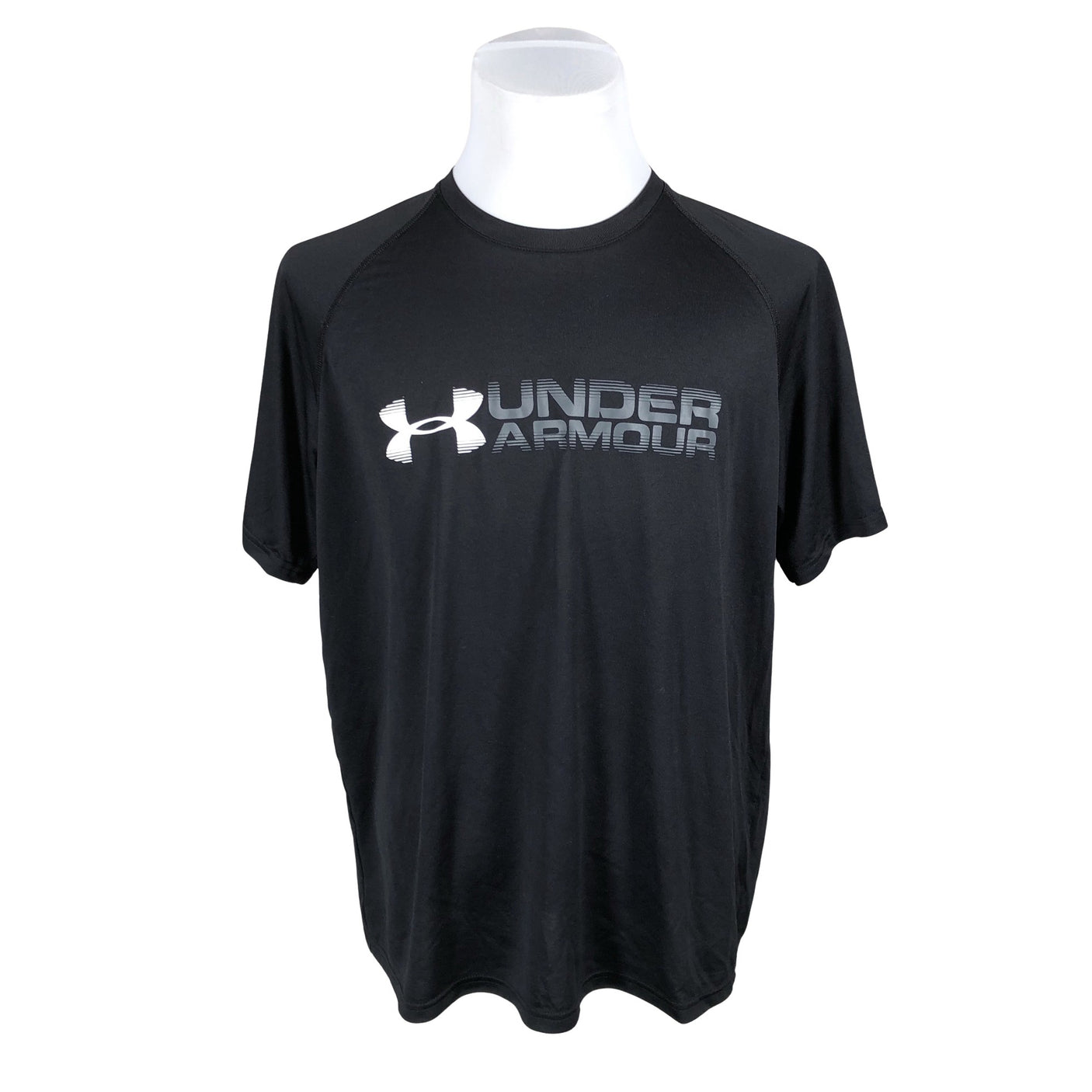Unisex Under Armour - Sports shirt, short sleeve, size L - Black (1)