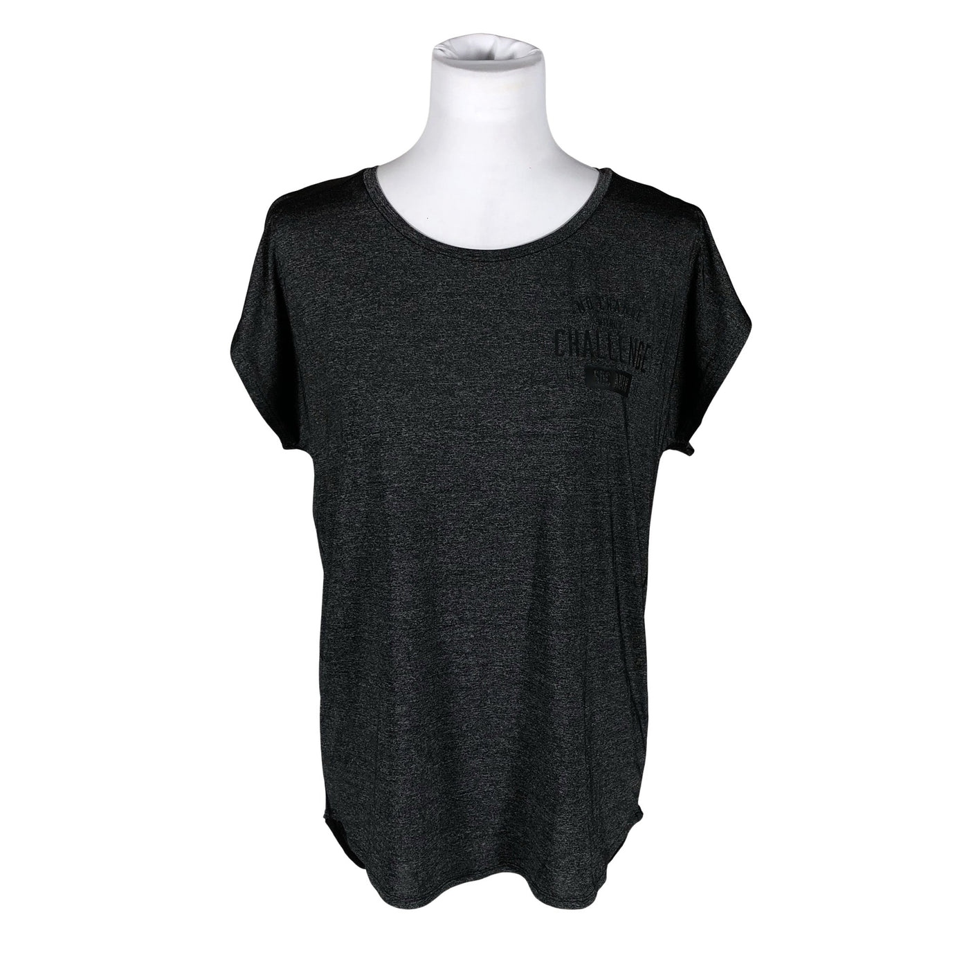 Unisex Soc - Sports shirt, short sleeve, size 38 - Gray (1)