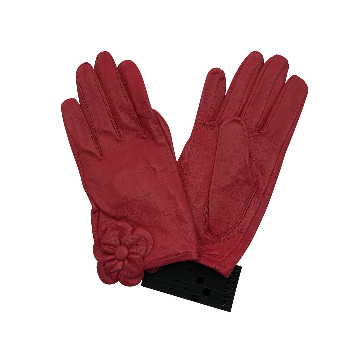 Unisex Global - Leather gloves, size Ei kokoa - Pink (1)