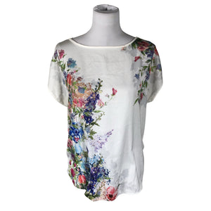 Unisex Esprit - Short-sleeved blouse, size 38 - White (1)