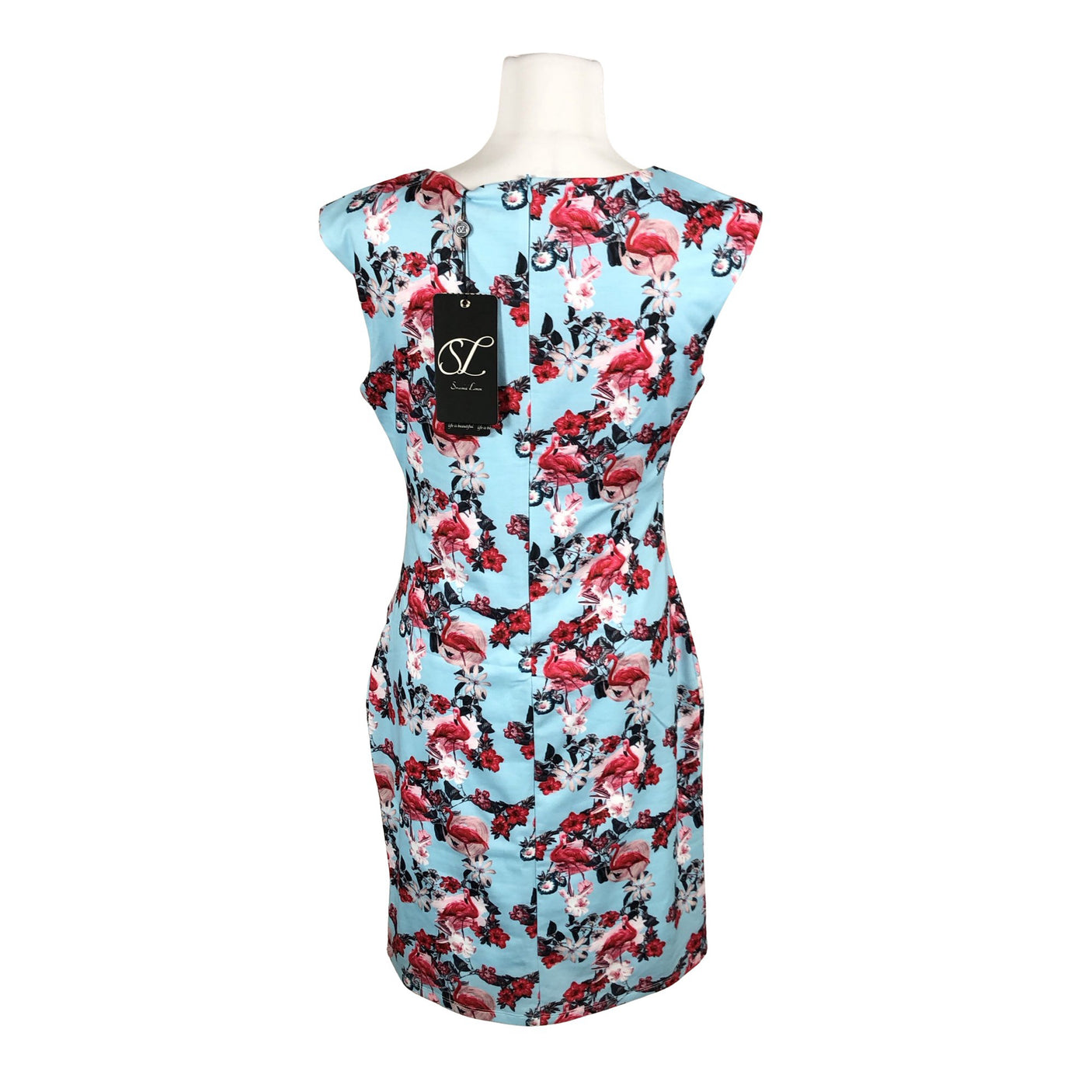 Unisex Smashed Lemon - Sheath dress, size 38 - Turquoise (2)