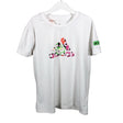 Unisex Adidas - Sports shirt, short sleeve, size 134 - 140 - White ()