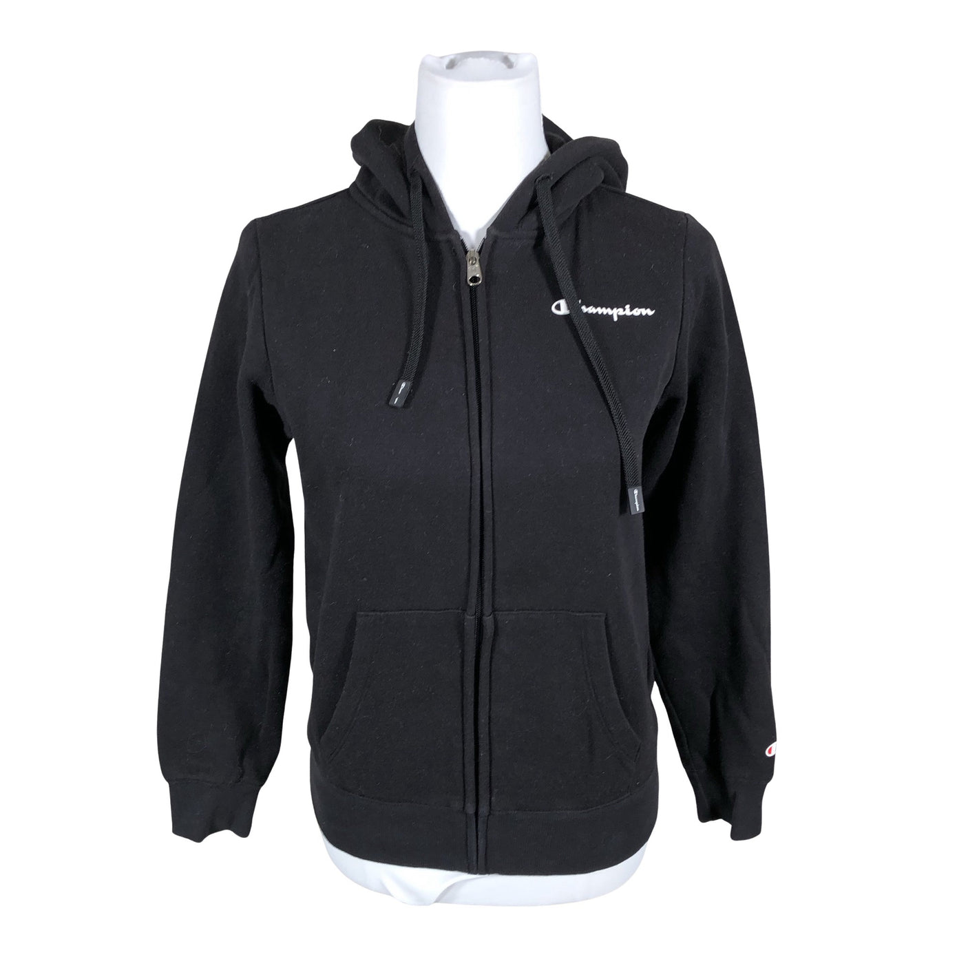 Unisex Champion - Hoodie, size 34 - Black (1)