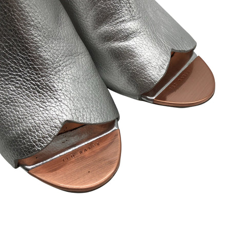 Unisex Ted Baker - Heeled sandals, size 37 - Silver (2)