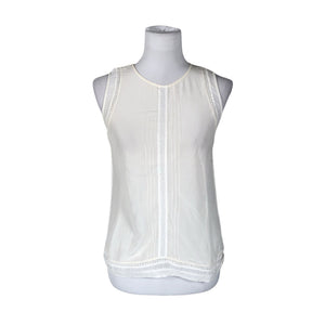 Unisex Massimo Dutti - Top, size 36 - Natural white (1)