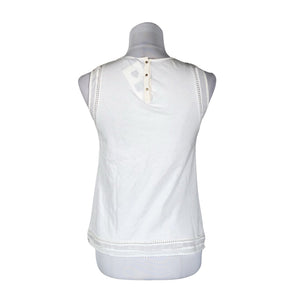 Unisex Massimo Dutti - Top, size 36 - Natural white (2)