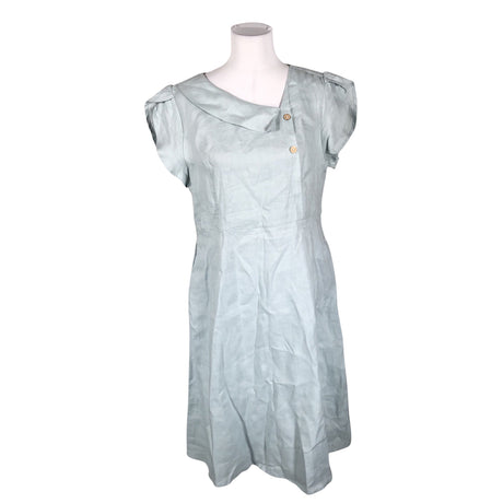 Unisex LINTICO - Schiffon dress, size 40 - Light blue ()