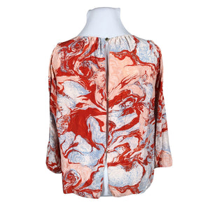 Unisex by Malene Birger - Blouse, size 42 - Red (2)