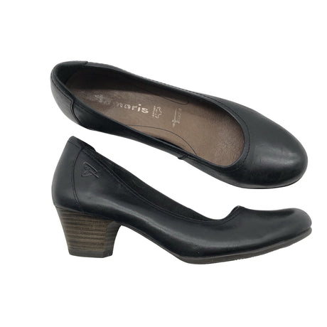 Unisex Tamaris - High heels, size 38 - Black ()