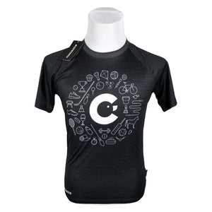 Unisex Noname - Sports shirt, short sleeve, size 36 - Gray (1)