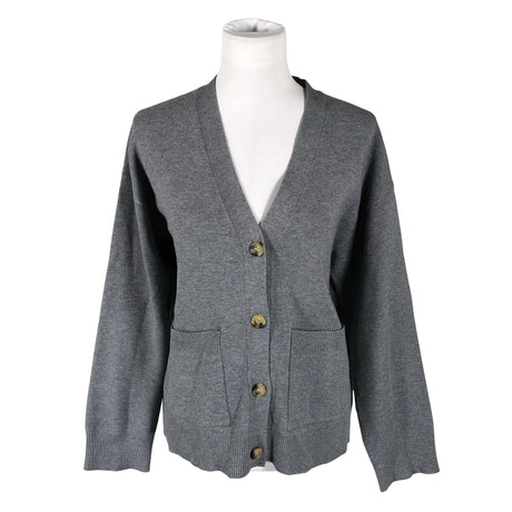 Unisex Selected - Cardigan, size 40 - Gray ()