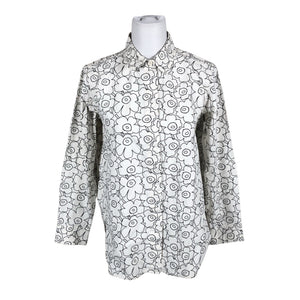 Unisex Marimekko - Collared shirt, size 38 - White (1)