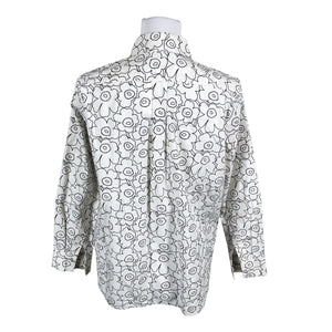 Unisex Marimekko - Collared shirt, size 38 - White (2)