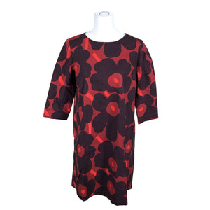 Unisex Marimekko - Dress, size 40 - Wine red (1)
