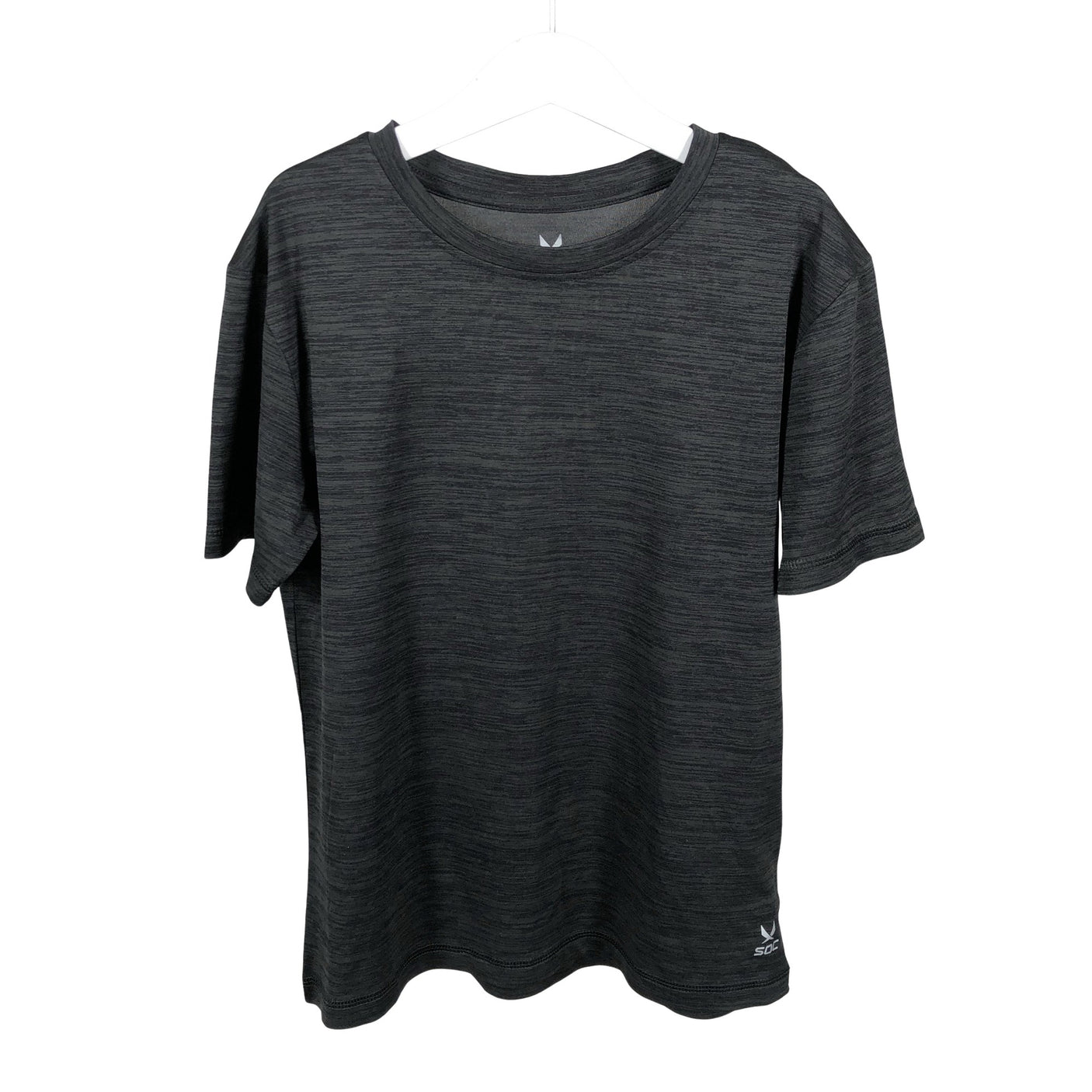 Unisex Soc - Sports shirt, short sleeve, size 146 - 152 - Black (1)