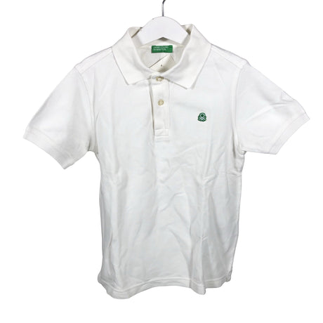 Unisex Benetton - Polo shirt, size 134 - 140 - Natural white ()