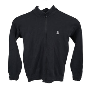 Unisex Benetton - Cardigan, size 158 - 164 - Black (1)