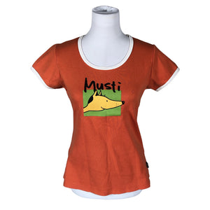 Unisex Scala - T-shirt, size 40 - Orange (1)