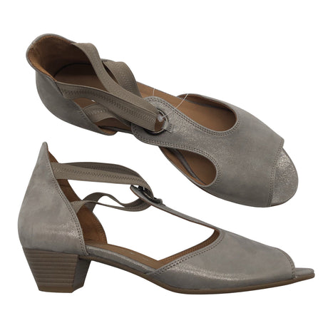 Unisex Gabor - Heeled sandals, size 40 - Gray ()