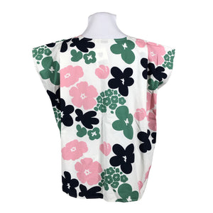 Unisex Marimekko - Short-sleeved blouse, size 46 - Light pink (2)
