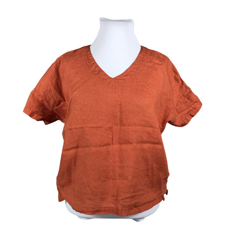 Unisex Nanso - Short-sleeved blouse, size 44 - Orange ()