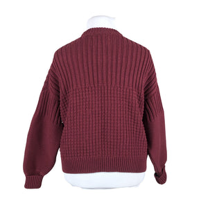 Unisex The Knotty Ones - Sweater, size 42 - Wine red (3)