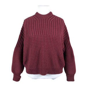 Unisex The Knotty Ones - Sweater, size 42 - Wine red (1)